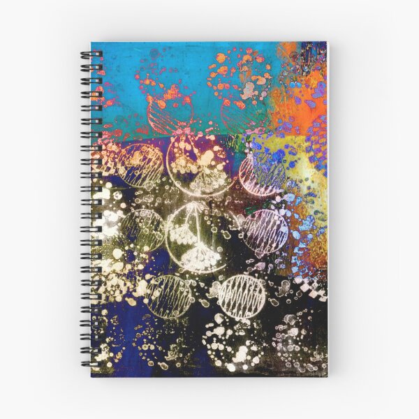 Item preview, abstract background with stamps designed and sold by agnès trachet.