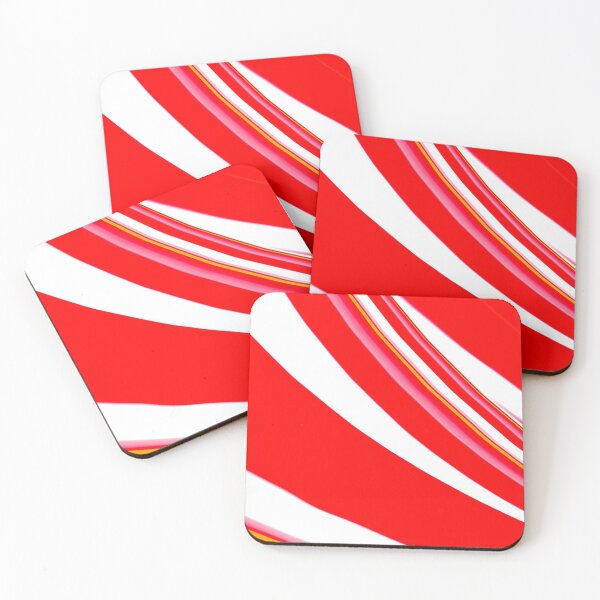 Item preview, Red Botanical Stripes designed and sold by fatenanwar.