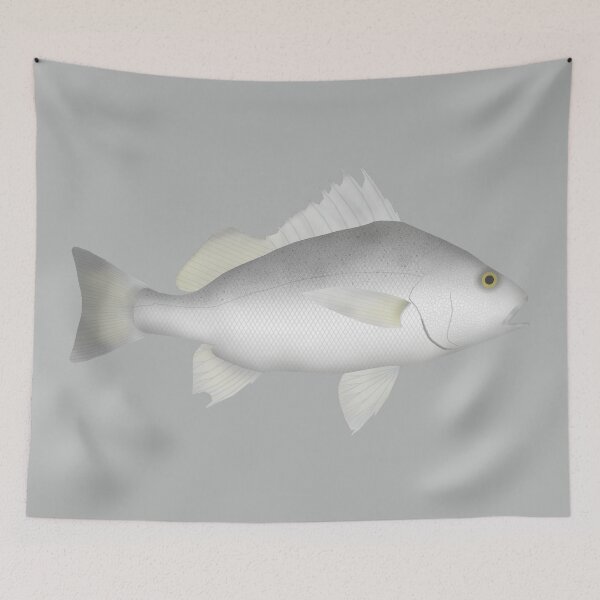 Item preview, Silver Grunt designed and sold by fishfolkart.