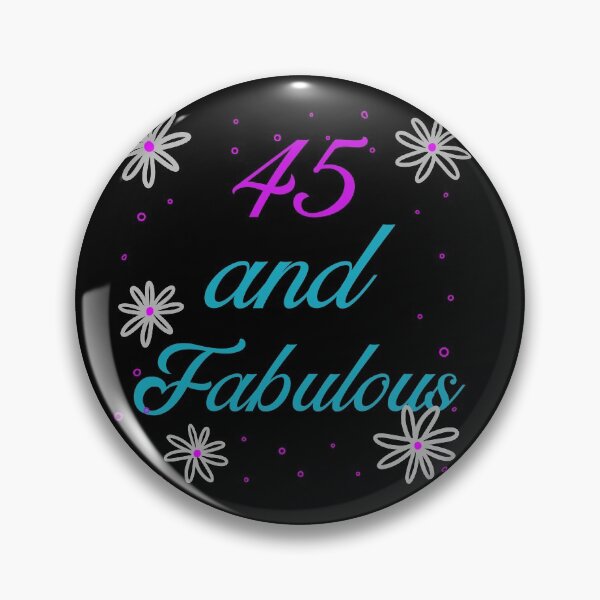 Item preview, 45 and Fabulous Celebration designed and sold by designlee.
