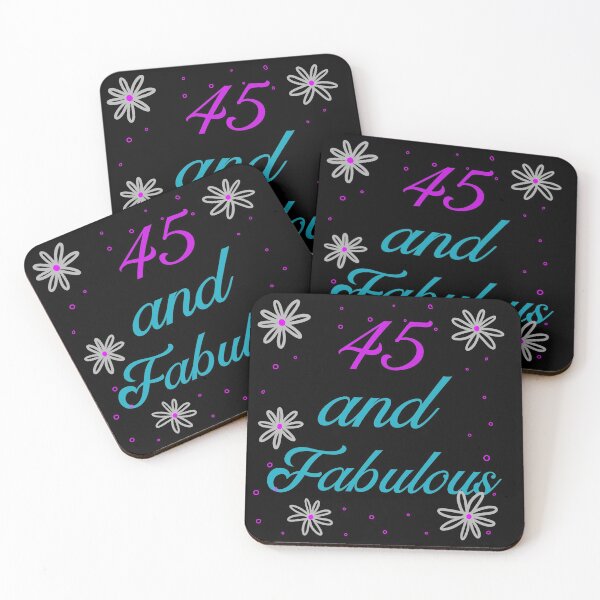 Item preview, 45 and Fabulous Celebration designed and sold by designlee.