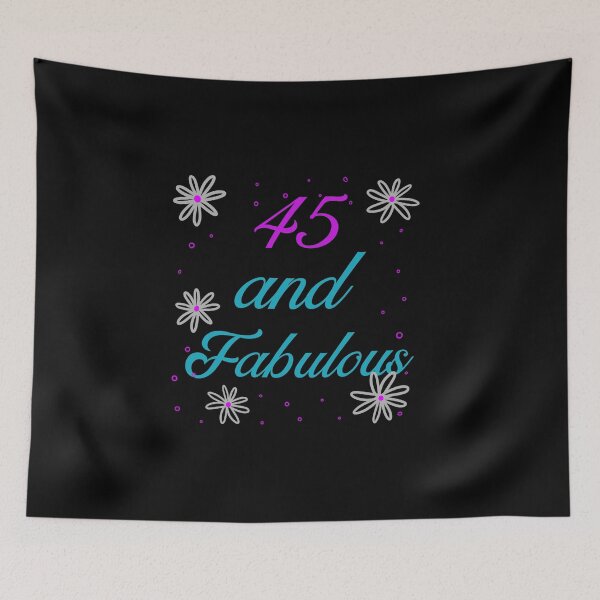 Item preview, 45 and Fabulous Celebration designed and sold by designlee.