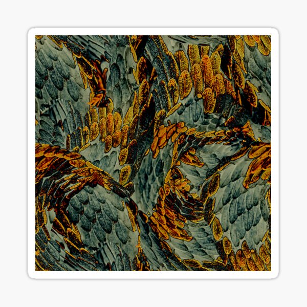 Aperçu de l'œuvre Imprimé abstrait inspiré de la peau de serpent créée et vendue par RSDigitalPrintDesign.
