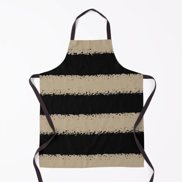 Item preview, Black and Tan Horizontal Stripe Pattern Pairs DE 2022 Trending Color Bamboo Screen DE6193 designed and sold by ColorOfTheYears.