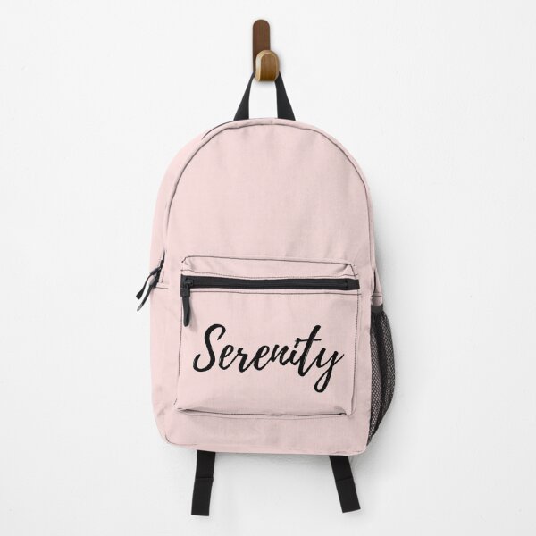 Item preview, Serenity - Word with Pink Background designed and sold by ActionFocus.