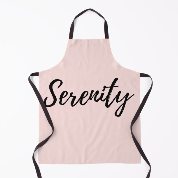 Item preview, Serenity - Word with Pink Background designed and sold by ActionFocus.