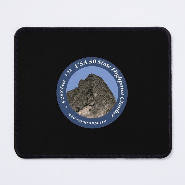 Item preview, Mt Katahdin ME 22 of 50 States Highpoint Climbers  designed and sold by janraydesigns.