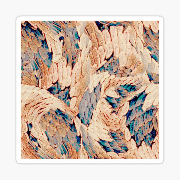 Aperçu de l'œuvre Imprimé abstrait inspiré de la peau de serpent créée et vendue par RSDigitalPrintDesign.
