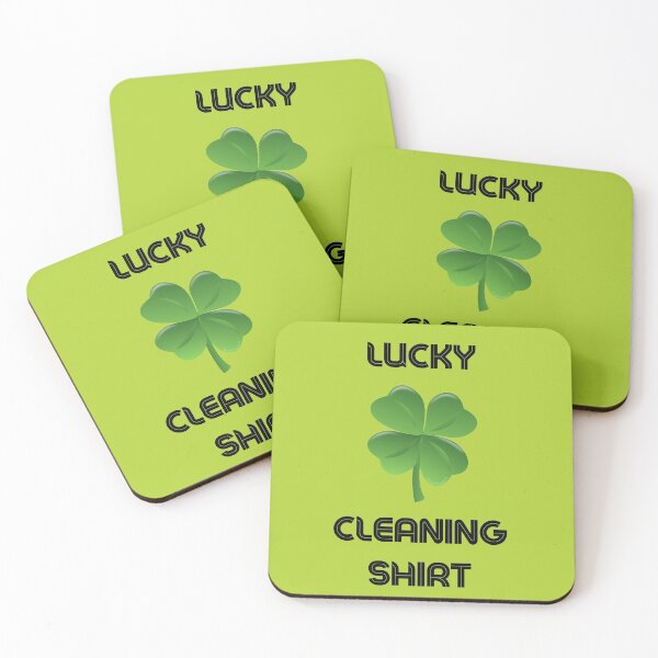 Item preview, Lucky Cleaning Shirt Funny Cleaning Lady Janitor Housekeeper designed and sold by SavvyCleaner.