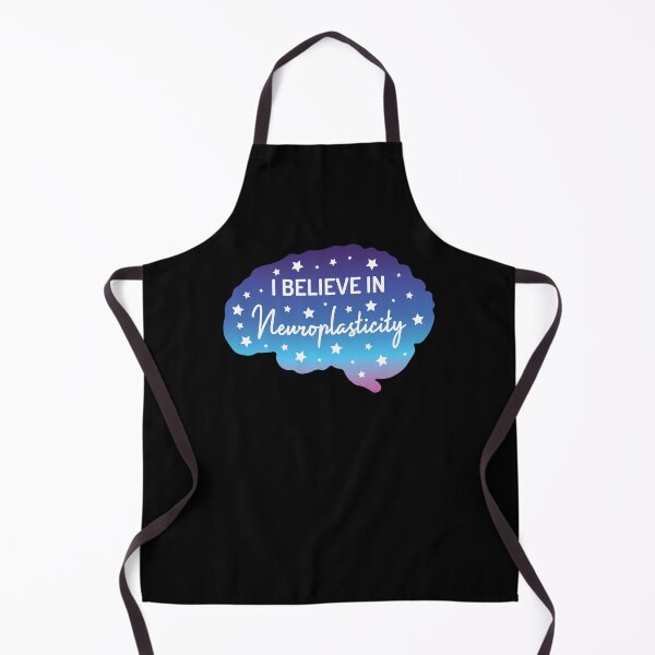 Item preview, I Believe in Neuroplasticity | Black | Blue Pink Gradient designed and sold by Wintre2.