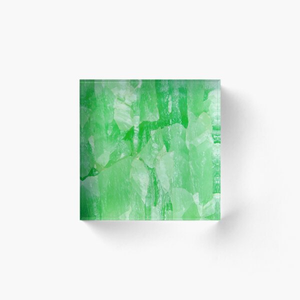 Jade Stone Texture – Acrylic Block Acrylic Block