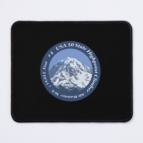 Item preview, Mt Rainier WA 4 of 50 States Highpoint Climbers designed and sold by janraydesigns.