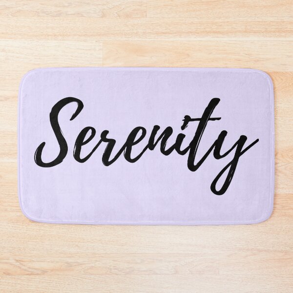 Item preview, Serenity - Word with Purple Background designed and sold by ActionFocus.