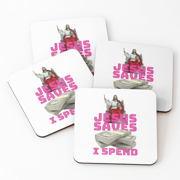 Item preview, Jesus saves I spend - Jesus lover - Jesus christ designed and sold by crazycollective.