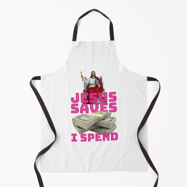 Item preview, Jesus saves I spend - Jesus lover - Jesus christ designed and sold by crazycollective.
