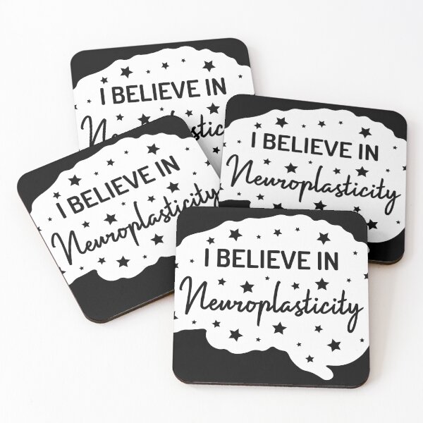 Item preview, I Believe in Neuroplasticity | White | Black designed and sold by Wintre2.