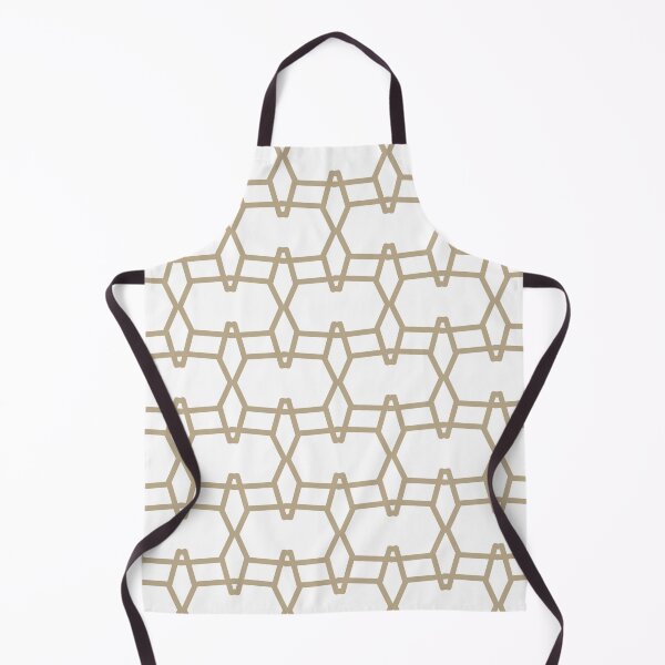 Item preview, Tan and White Tessellation Line Pattern 9 Pairs DE 2022 Trending Color Bamboo Screen DE6193 designed and sold by ColorOfTheYears.