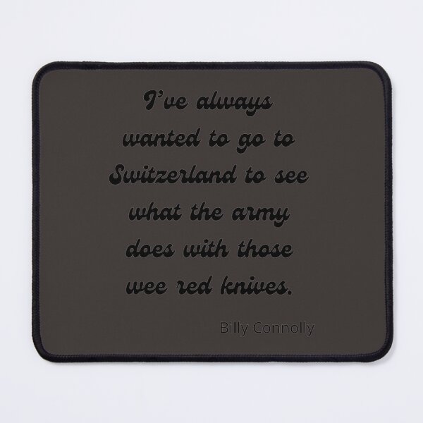 Item preview, Billy Connolly        designed and sold by WoodArkCo.