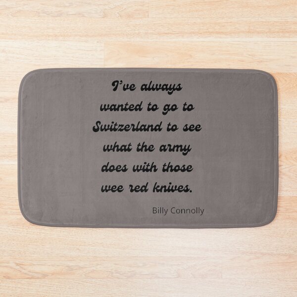 Item preview, Billy Connolly        designed and sold by WoodArkCo.
