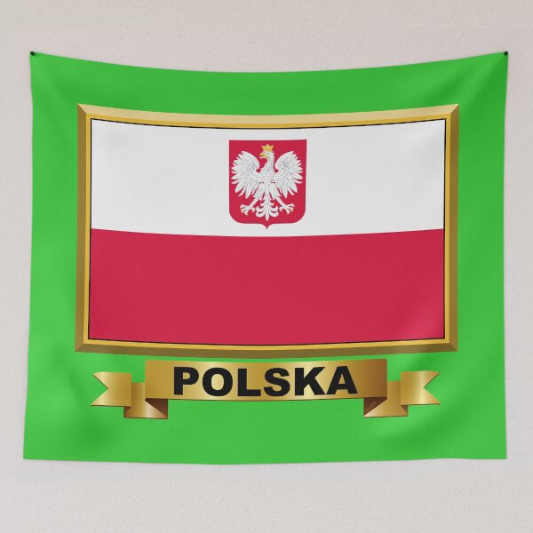 Item preview, POLISH State Flag Gifts, Masks, Stickers & Products (11) designed and sold by mpodger.
