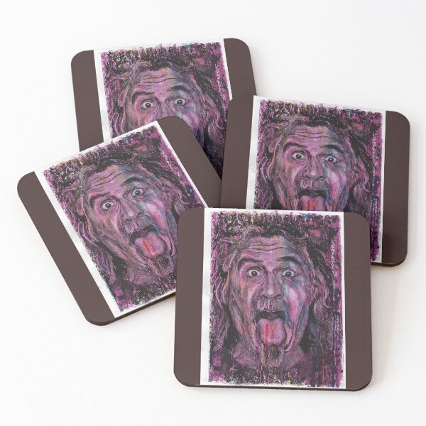Item preview, Billy Connolly - Hand Drawn Oil and Ink Portrait   designed and sold by WoodArkCo.