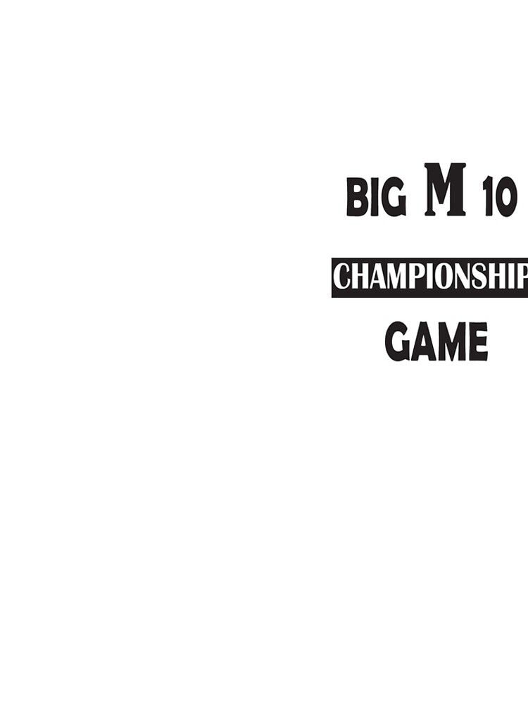 Discover big ten championship game gift for friend,The championship game of the Big Ten present for him Leggings