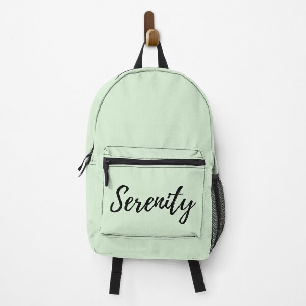 Item preview, Serenity - Word with Mint Green Background designed and sold by ActionFocus.