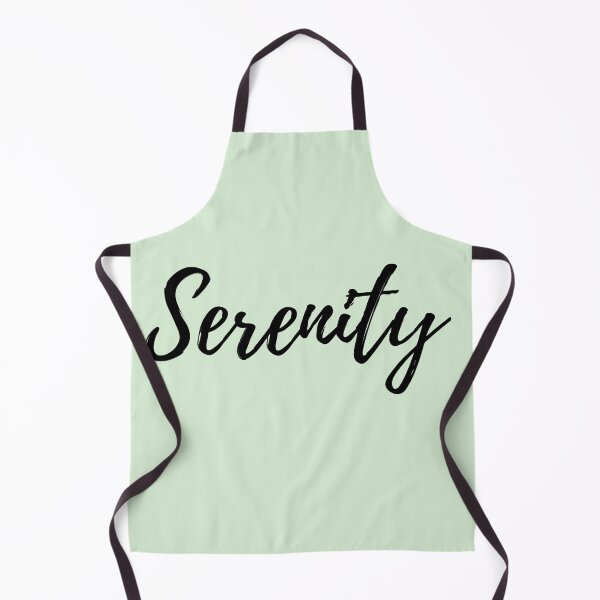 Item preview, Serenity - Word with Mint Green Background designed and sold by ActionFocus.