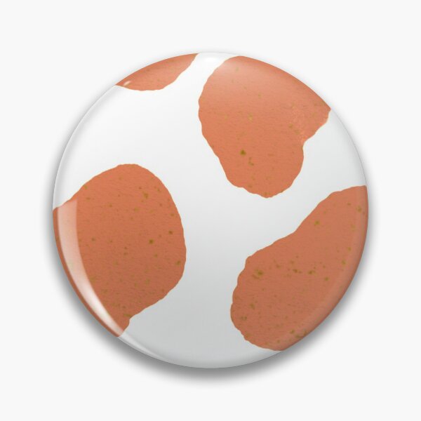 Item preview, Boho texture abstract shape giraffe spots -- orange with gold speckles designed and sold by MagicStrawberry.