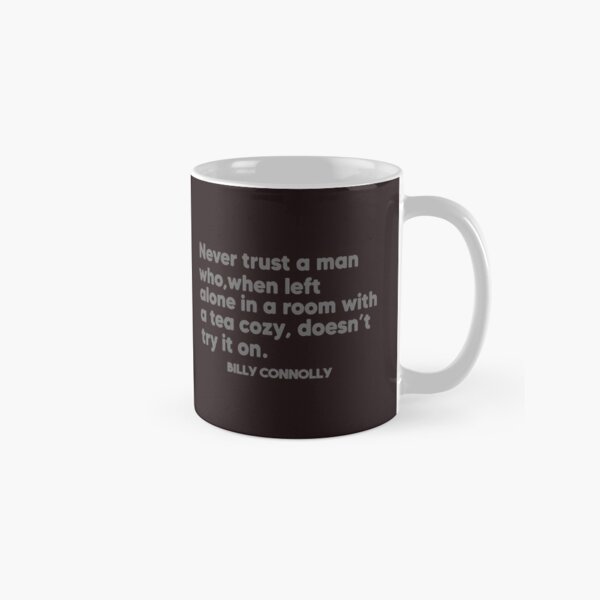 Artikel-Vorschau von Billy Connolly Zitat, designt und verkauft von WoodArkCo.