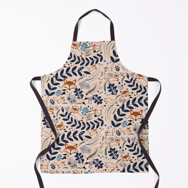 Item preview, Floral print. Nature, plants and foxes. designed and sold by Julio2701.