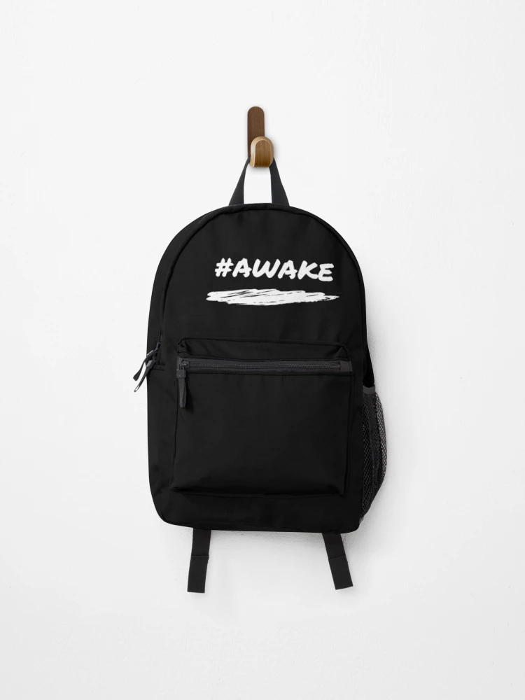 Thumbnail 1 of 3, Backpack, Awake Hashtag designed and sold by SimplyOneLiners.