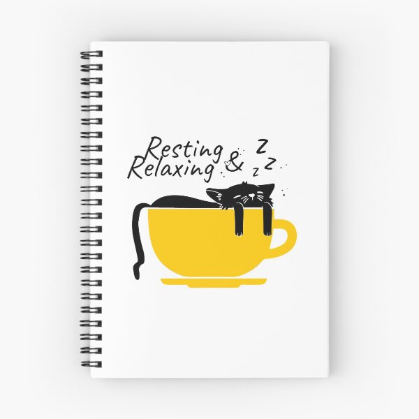 Item preview, Cat resting and relaxing in a cup designed and sold by InnaPo ⭐⭐⭐⭐⭐.