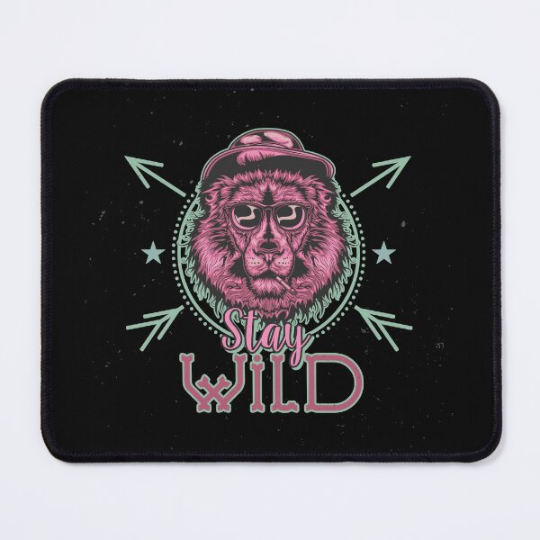 Item preview, stay as wild as a lion quote saying gamer thug life designed and sold by kikinafashion.