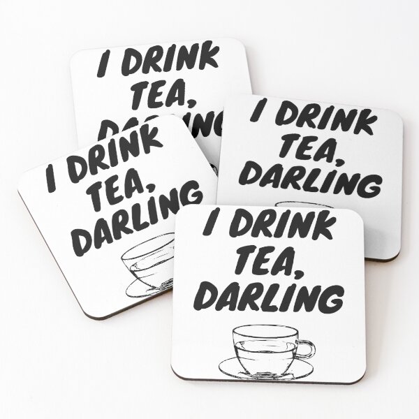 Item preview, I drink tea, darling designed and sold by Awkward-Ginger.