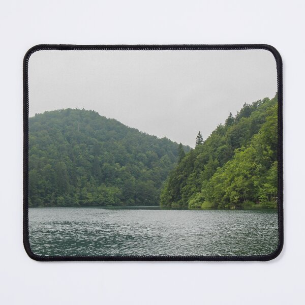 Item preview, An overcast summers day on Lake Kozjak at Plitvice Lake, Croatia designed and sold by SnapTPhotograph.