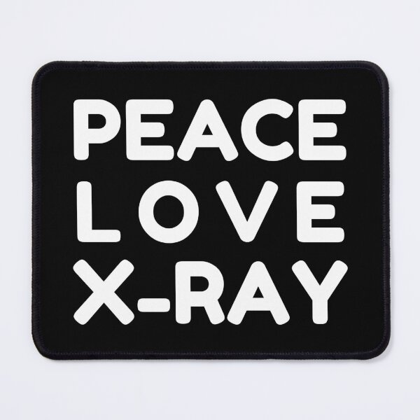 Item preview, Peace Love X-Ray Radiology Tech Gifts For Men Women Rad RTR T-Shirt designed and sold by world-of-things.