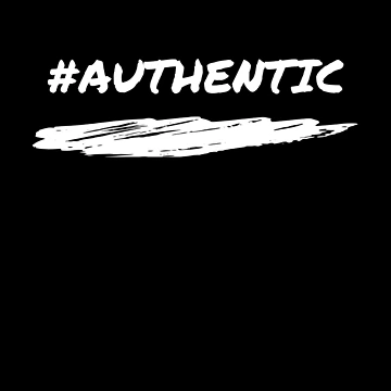 Artwork thumbnail, Authentic Hashtag by SimplyOneLiners