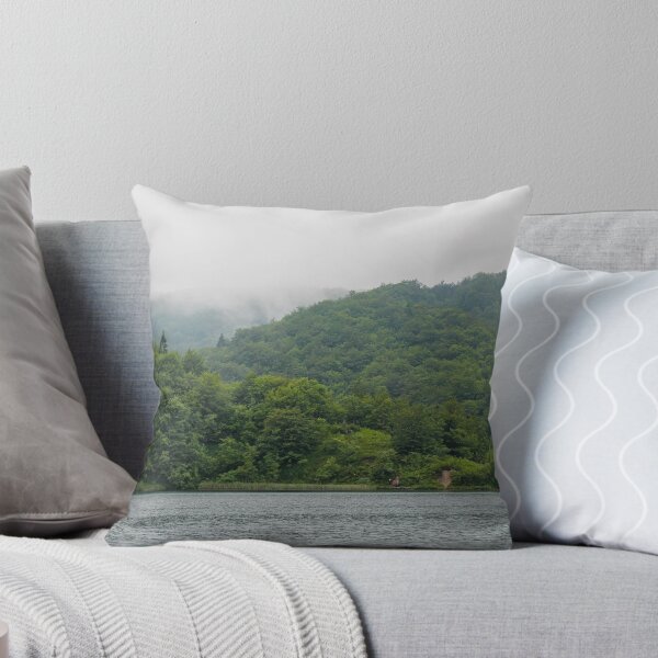 Item preview, An overcast summers day on Lake Kozjak at Plitvice Lake, Croatia designed and sold by SnapTPhotograph.