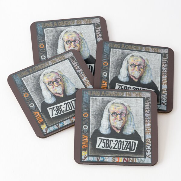 Item preview, Sir Billy Connolly in pastel   designed and sold by WoodArkCo.