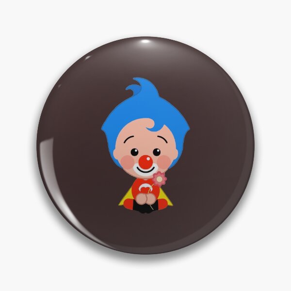 Item preview, Sitting baby superhero with a flower for red nose day   designed and sold by WoodArkCo.