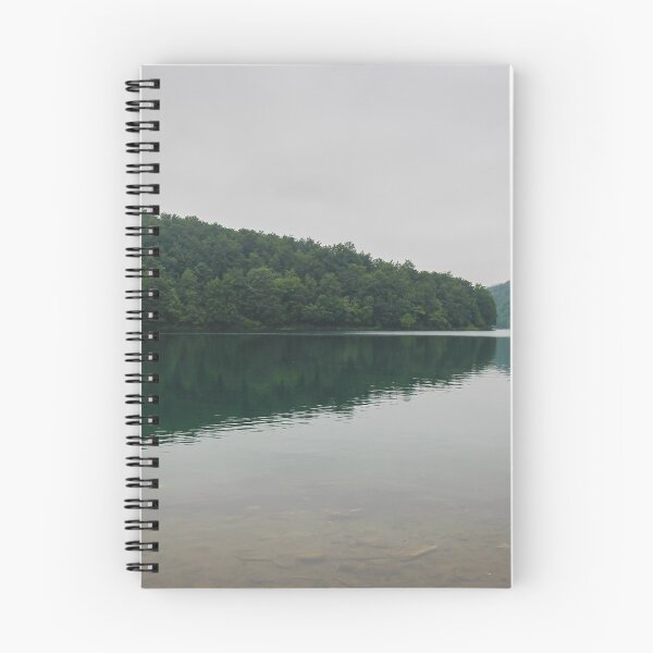 Item preview, A reflection of a woodland forest on Lake Kozjak at Plitvice Lakes, Unesco World Heritage Site, Croatia designed and sold by SnapTPhotograph.