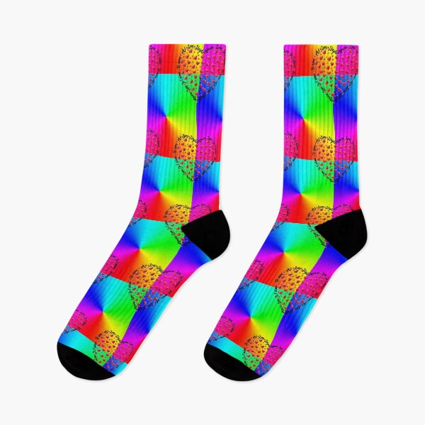 Item preview, Colorful Rainbow, Psychedelic Love, Liefde, Je t’aime, Te Amo, ài, Amore - Love in different languages designed and sold by KeshaEls.