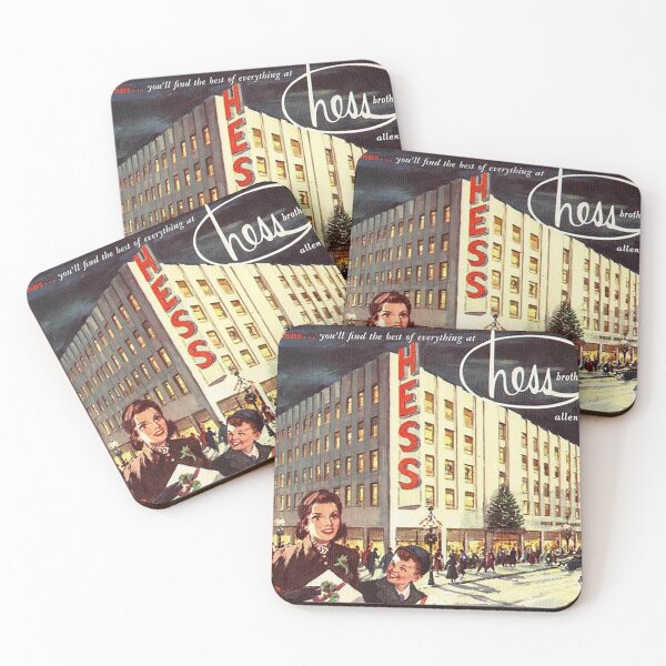 Item preview, Hess Brothers, Hess', Allentown PA, downtown Allentown, old department stores, Hess' Toyland, Pip the Mouse, 1940s shopping, Hess Brothers Christmas, Hamilton Street, Patio Restaurant designed and sold by Nostrathomas66.