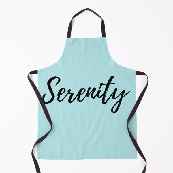 Item preview, Serenity - Word with Light Blue Background designed and sold by ActionFocus.