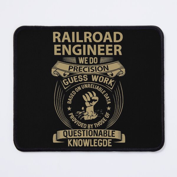 Item preview, Railroad Engineer T Shirt - We Do Precision Job Gift Item Tee designed and sold by paneczkopat.
