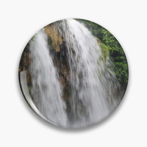 Item preview, A waterfall flowing into a lake at Plitvice Lakes, Unesco World Heritage Site, Croatia designed and sold by SnapTPhotograph.