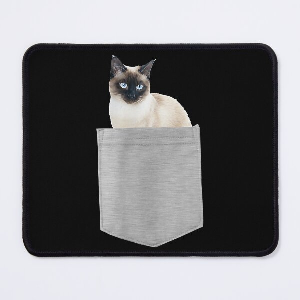 Item preview, Cat in Your Pocket Siamese designed and sold by jackjerry.