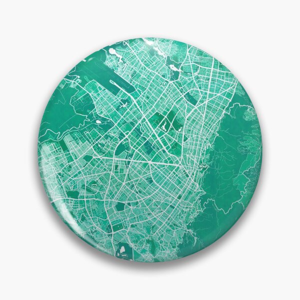 Item preview, Bogota City Map of Colombia - Watercolor designed and sold by deMAP.
