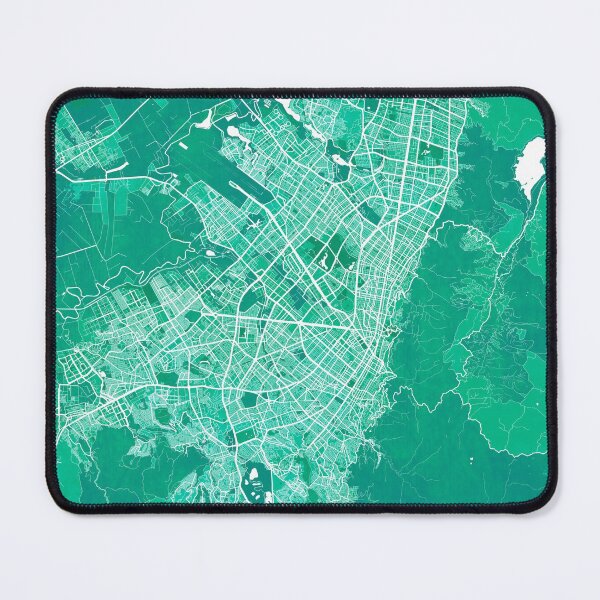 Item preview, Bogota City Map of Colombia - Watercolor designed and sold by deMAP.